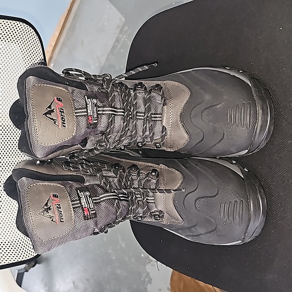 NORTIV 8 Men's Rubber Sole Winter Ski Boots Waterproof Insulated Size #13 - Picture 1 of 15
